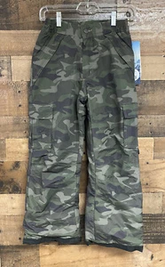 IceBurg Ski Snowboard Pant Unisex Snow Skiing Outdoors Camo Size M 7/8 NWT - Picture 1 of 9