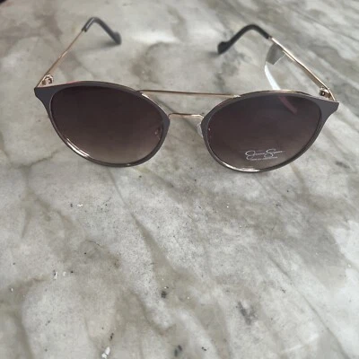 Gafas de sol Jessica Simpson para mujer J5564 retro redondas de metal nuevas con etiquetas Foto 1 de 4