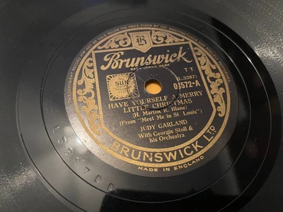 JUDY GARLAND : HAVE YOURSELF A MERRY LITTLE CHRISTMAS.  UK. 78.rpm (1944) - Изображение 1 из 4