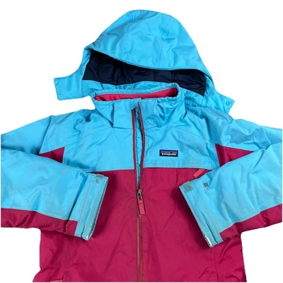 Patagonia Snowbelle куртка H2no девочки размер XL (14) изолированная зимняя куртка лыж - Изображение 1 из 4