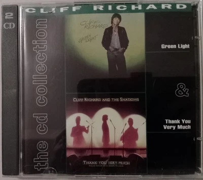 Cliff Richard 2x CD Collection - Green Light/ Thank You Very Much - Image 1 of 2