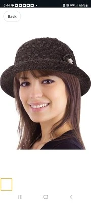 Womens 1920s Style Vintage Hat.  - Image 1 of 4