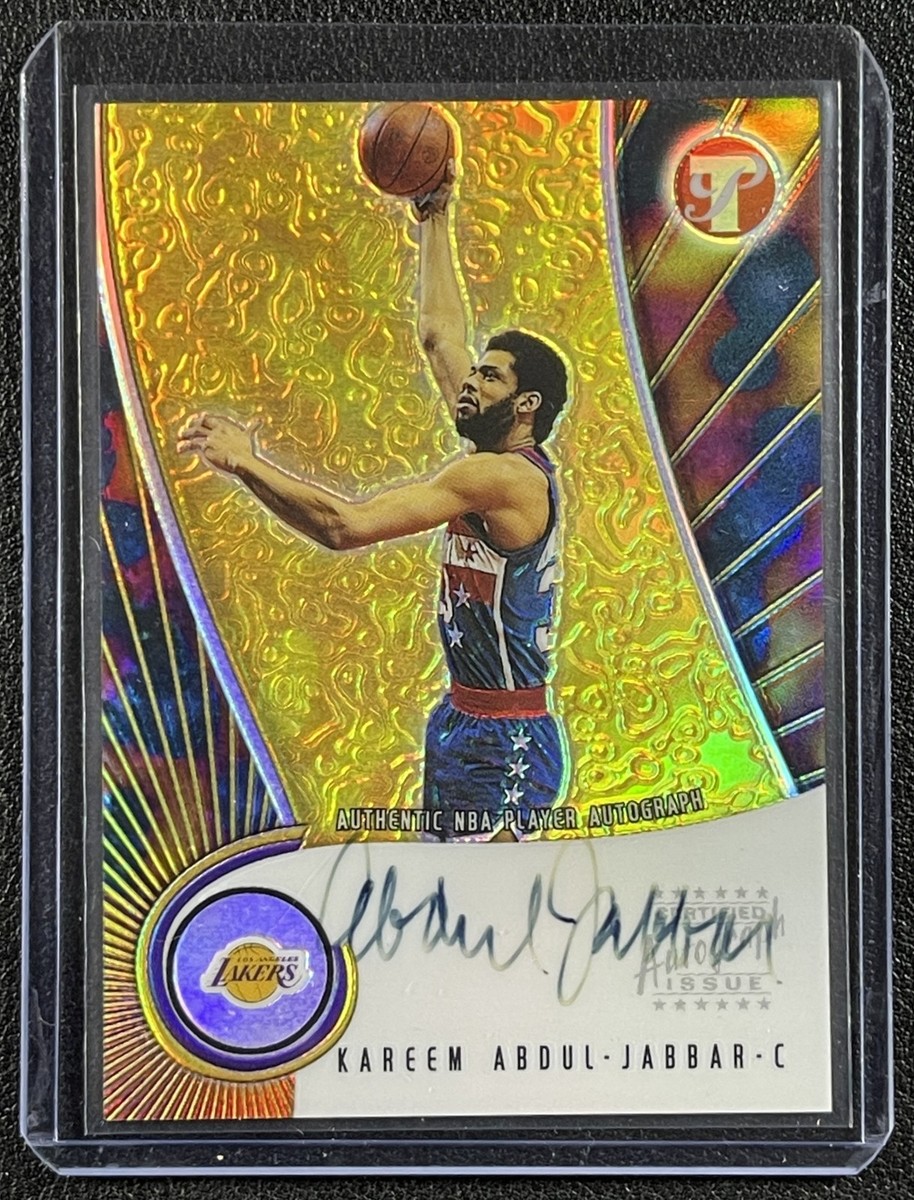 Kareem Abdul-Jabbar Basketball Autographed Sports Trading