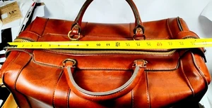 Men's Gift Box Semulated Leather Duffel Overnight Carry-On Travel Luggage GYM Ba - Picture 1 of 19