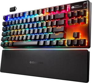 SteelSeries Apex Pro TKL Gen 3 Wireless Gaming Keyboard Certified Refurbished - Picture 1 of 6