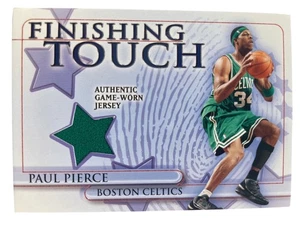 2005-06 Topps Finishing Touch Patch Paul Pierce FT-PP Celtics - Picture 1 of 2
