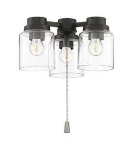 Craftmade LK301102-LED 3 Light LED Light Kit - Black - Picture 1 of 1