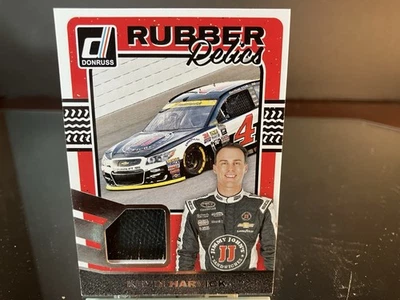 Kevin Harvick Panini Donruss Rubber Relics Race-Used Tire 2017 Card #RR-KH - Image 1 of 2
