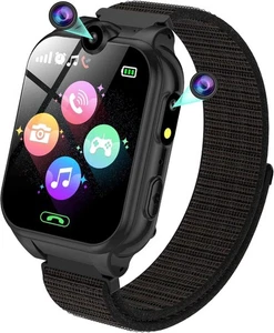 PTHTECHUS Smartwatch Kinder - 1.68'' Uhr Telefon für Mädchen Jungen mit Anruf - Bild 1 von 12