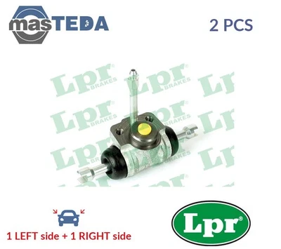 4451 DRUM WHEEL BRAKE CYLINDER PAIR REAR LPR 2PCS FOR IVECO ZETA - Image 1 of 4