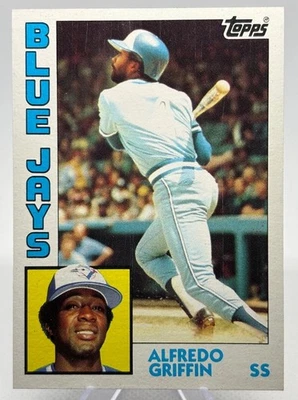 1984 Topps - Alfredo Griffin #76 Toronto Blue Jays - Image 1 of 2