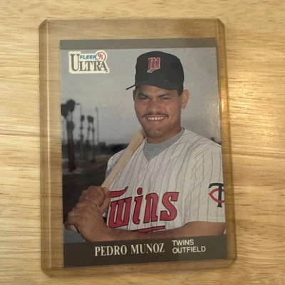 1991 Fleer Ultra Pedro Munoz #192 Rookie RC - Image 1 of 2