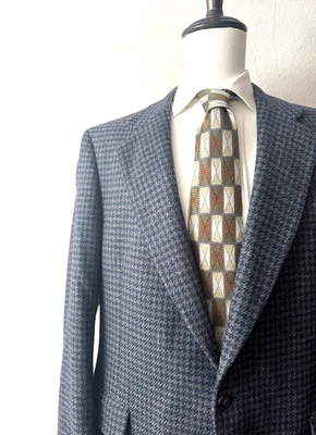 Винтажный Jos. A. Bank Sport пальто куртка мужская 44XL очень длинный толщиной шерсти гончая - Изображение 1 из 4