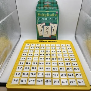 Lakeshore Learning Division Machine + Eeboo Multiplication Flash Home School - Picture 1 of 5