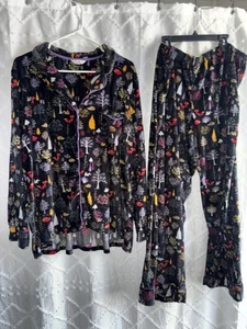 Secret Treasures Plush Pajama Set-Cozy, Lounge- 2XL- Cute Fox, Woodland Design  - Picture 1 of 7