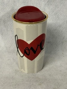 Bicchiere ceramica Starbucks Coffee Love vintage e come nuovo datato 2014 nuovo vecchio magazzino - Foto 1 di 4