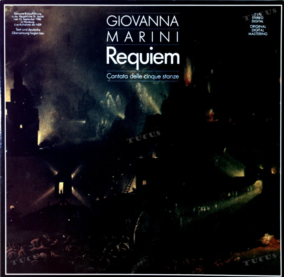 Giovanna Marini -Requiem (Cantata Delle Cinque...) GER 2LP 1986 FOC+ Insert .* - Image 1 of 1