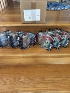 Pokémon TCG: V Strikers Tin Case - 6 Tins (Tyranitar V / Empoleon V) Summer 2021 - Picture 1 of 9