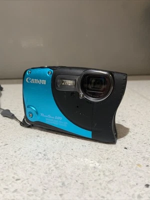 Canon PowerShot D20 12.1MP Digital Camera With Battery - Blue, Pl Check Desc - image 1 of 4
