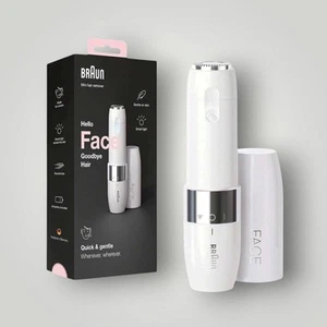 Braun Face Mini Haarentferner FS1000 Damenrasierer Gesicht Oberlippe Smartlight - Bild 1 von 1