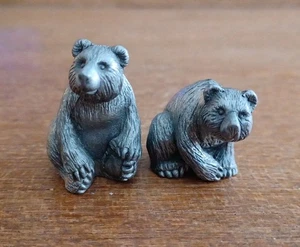 Hudson Zinn Arche Noah Grizzlybären männliche & weibliche Figur 4550 /4551 - Bild 1 von 4