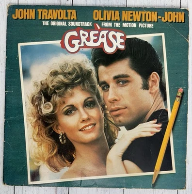 Grease - Original Motion Picture Soundtrack - 1978 Double Vinyl LP Record Album - Image 1 of 4