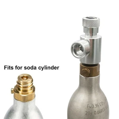 CO2 Cylinder Refill Adapter Reliable CO2 Adapter for Sparkling Water Machine - Bild 1 von 4