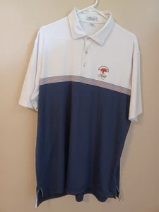 Peter Millar Summer Comfort Golf Polo Shirt Mens Large The Ocean Course Kiawah - Picture 1 of 7