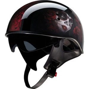 Z1r Vagrant Red Catrina Helmet (Large) - Foto 1 di 3
