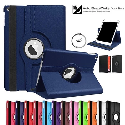 360° Rotating Leather Case for iPad Mini/Air/Pro 9.7”/10.2”/11”/12.9”/13” Cover - Image 1 of 4