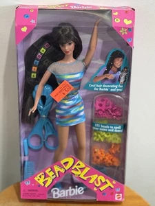 BARBIE BEAD BLAST 1997 - 18891 - SCATOLA ORIGINALE MAI RIMOSSA - BRUNA - Foto 1 di 7