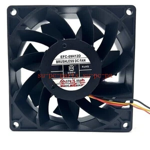 1X 3-Leiter Lüfter EFC-09H12D 9238 12V 1,50A - Bild 1 von 3