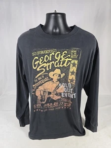 Vintage Y2K George Straight Shirt Size Large Men's Sold out Event King Country  - Picture 1 of 6