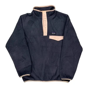 Alter 12-13 Synchilla Patagonia Fleece - Large Navy Polyester - Bild 1 von 7