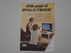 advertising Pubblicità 1974 PING O TRONIC SELECO