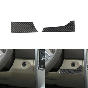 For Dodge RAM 1500 2009-2012 2Pcs Carbon Fiber Speedometer Side Cover Trim NEW - Foto 1 di 11