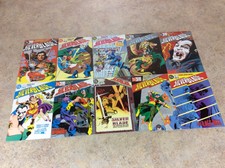 SILVER BLADE #1,2,4,5,6,7,8,9,10,12 LOT OF 10 F/VF 1987-1988 DC