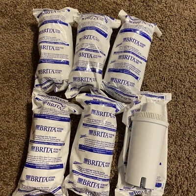 Brita Pitcher Replacement Filters 5 Fits Brita Pitchers & Dispensers - Image 1 of 3