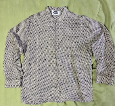 Vintage Prontto Moda Mens Long Sleave Shirt Size XL Italian Design - Image 1 of 3