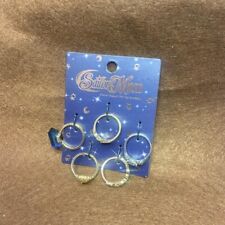 BNWT retro deadstock silver tone unique TOEI sailor moon 5 piece ring set