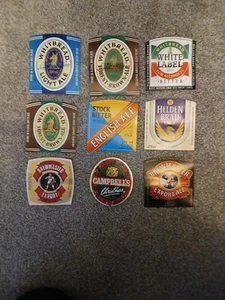 Whitbread Brewery Beer Bottle Labels - Picture 1 of 2