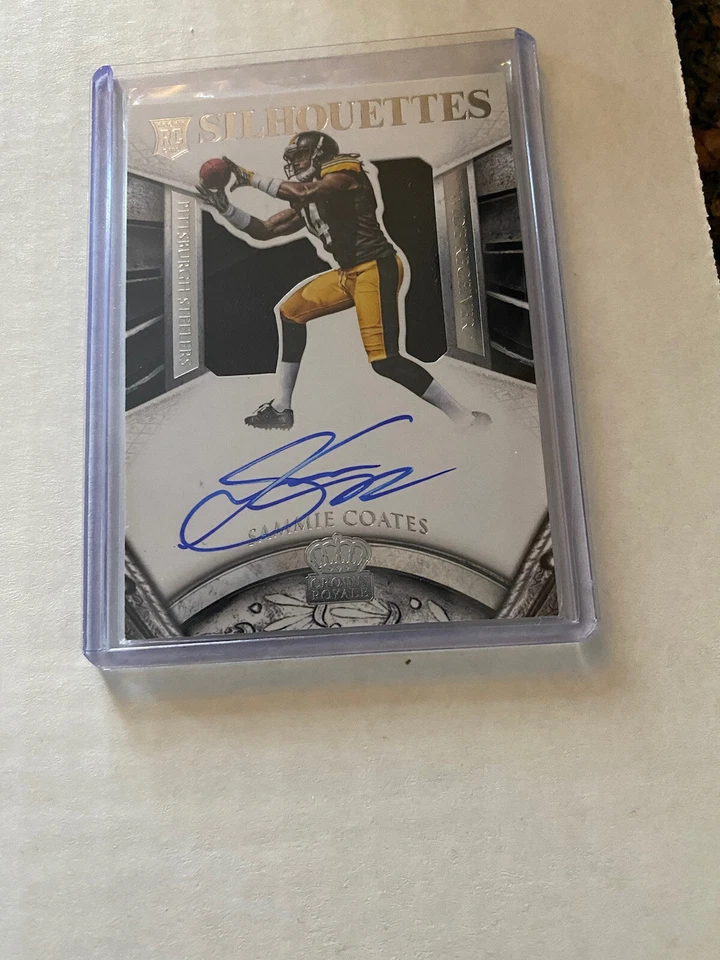 SAMMIE COATS 2015 Panini Crown Royale RC SILHOUETTES JERSEY/Auto 184/299 - Image 1 of 1