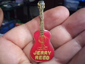 Vintage Jerry Reed Guitar Enamel Pin.   - Picture 1 of 4
