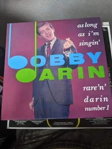 RARE BOBBY DARIN VINYL LP RARE 'N' DARIN NUMBER 1 MINT 1986 R 'N' D PRODUCTIONS  - Picture 1 of 5