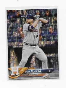 BRIAN McCANN 2018 TOPPS #562 FOILBOARD PARALLEL FACTORY SET ONLY 020/190 ASTROS - Picture 1 of 1