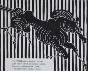 John Fuller, Brigitte Hanf / A Bestiary Twenty-six Linocuts SIGNED 1st ed 1974 - Picture 1 of 4