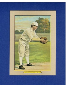 1910 Turkey Red T3: #95 PEACHES GRAHAM, Braves RGI REPRINT 2-1/2"X 3-1/2" muted