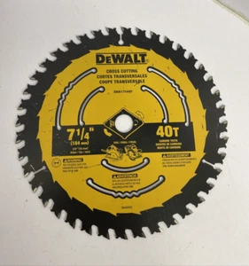 DEWALT DWA171440 7 1/4 Inch 40T Cross Cutting - Picture 1 of 2