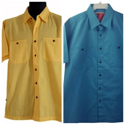 ¡Raro! Camisa de hombre Gordon & Smith tabla de surf abotonada manga corta M, L, XL, 2XL Foto 1 de 4