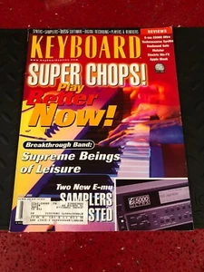 KEYBOARD MAGAZINE MARCH 2000 SUPER CHOPS ISSUE - Foto 1 di 1